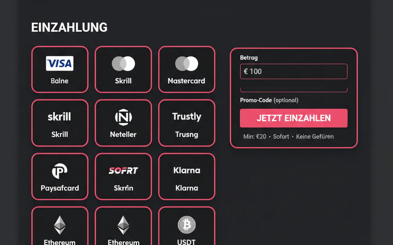 Zahlungsmethoden und Auszahlungen – Toto